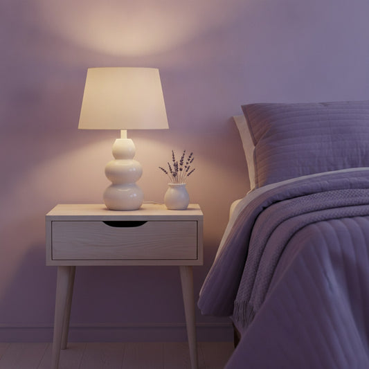 Soft Glow Ceramic Table Lamp